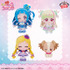 『映画キミとアイドルプリキュア♪ 』コロっとまんまる プリフェイスぬいぐるみ～キュアウインク・キュアズキューン・キュアフレンディ・犬飼こむぎ～（C）2025 映画キミとアイドルプリキュア♪製作委員会（C）Bandai Namco Experience Inc.