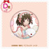 くじコレ「〈物語〉シリーズ Sweet＆girly Style」D賞：缶バッジ【千石撫子 A】（C）西尾維新／講談社・アニプレックス・シャフト