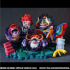 BANDAI SPIRITS「ワンピース ワールドコレクタブルフィギュア PREMIUM-モンキー・D・ルフィVS五老星」（C）尾田栄一郎／集英社・フジテレビ・東映アニメーション
