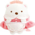 すみっコぐらしコレクション「てのりぬいぐるみ ウェイトレス しろくま」（C）2025 SAN-X CO., LTD. ALL RIGHTS RESERVED.