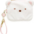 すみっコぐらしコレクション「ぬいぐるみリール付パスケース しろくま」（C）2025 SAN-X CO., LTD. ALL RIGHTS RESERVED.
