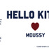 HELLO KITTY×MOUSSY　ハローキティとマウジーがコラボレーション（C）25 SANRIO CO., LTD. APPR. NO. L662956