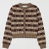 HELLO KITTY×MOUSSY「HELLO KITTY RETRO STRIPE CD　BROWN」（C）25 SANRIO CO., LTD. APPR. NO. L662956