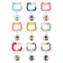 ねこ型アクリルカラビナ(全9種)価格：各1,800円