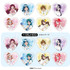 プリキュア プリティストア出張店 in OIOI「トレーディングハート缶バッジ」（C）東映アニメーション