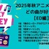 [2025年秋アニメ主題歌、どの曲が好き？ ED編]第1位～第5位を見る