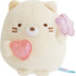 すみっコぐらし「グミグミパーティー」てのりぬいぐるみ　ねこ（C）2025 SAN-X CO., LTD. ALL RIGHTS RESERVED.