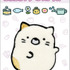 サンエックス「ワッペンシリーズ」ほわほわワッペンステッカー　ねこ（C）2025 SAN-X CO., LTD. ALL RIGHTS RESERVED.