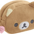 サンエックス「Makeup Rilakkuma ミラー付ぬいぐるみポーチ」リラックマ（C）2025 SAN-X CO., LTD. ALL RIGHTS RESERVED.