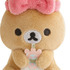 サンエックス「Makeup Rilakkuma てのりぬいぐるみ」リラックマ（おすわり）（C）2025 SAN-X CO., LTD. ALL RIGHTS RESERVED.