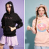 左)クロミ HOODIE 19,580円　右)マイメロディ ケーキ パーカー 19,910円、マイメロディ イヤーヘアバンド 10,450円（全て税込）