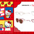OWNDAYS × Hello Kitty 上段左：SR1009G-5A C1、上段右：SR2007X-5A C1、下段左：SR1010X-5A C1、下段右：SR2008X-5A C1
