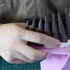 歯ぐきはねんどで作成
