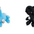 ＜左から3種＞ぬいチャーム（全3種） 販売予定価格：各¥2,750（税込）＜右＞ぬいぐるみ（全1種） 販売予定価格：¥3,850（税込）