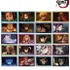 アニメ『鬼滅の刃』トレーディング場面写イラストカード（全20種）