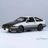 ミニカー AUTOart 1/18スケール トヨタ スプリンター トレノ (AE86) 「頭文字D」