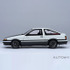 ミニカー AUTOart 1/18スケール トヨタ スプリンター トレノ (AE86) 「頭文字D」