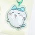 「ちいかわ ぷっくりったいペアキーホルダー」ちいかわ＆ハチワレ