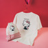 HELLO KITTY × ROPE' PICNIC「巾着付きアソートTシャツ」