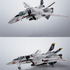 HI-METAL R　VF-0Sフェニックス(ロイ・フォッカー機) ＋ QF-2200D-B ゴースト