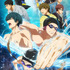「劇場版 Free!-the Final Stroke-」前編キービジュアル（C）おおじこうじ・京都アニメーション／岩鳶町後援会2021