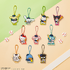 F賞　アクリルキーホルダー（全10種／約5.5cm～7cm）※種類は選べません。