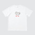 ユニクロ「Disney x Formula 1 UT」MEN　カラー：00 WHITE　FRONT