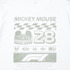 「Disney x Formula 1 UT」MEN　カラー： 00 WHITE　BACK