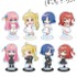 上倉エクさんイラスト 白いワンピースver.&黒いワンピースver. トレーディングアクリルスタンド