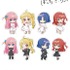 上倉エクさんイラスト 白いワンピースver.&黒いワンピースver. トレーディングダイカットステッカー