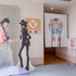 浴室入り口ののれん