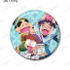 TVアニメ『忍たま乱太郎』▼描き下ろし みんなで商いver. 第2弾 トレーディンググリッター缶バッジ ver.B　AMNIBUS＆アニメイト限定特典