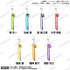 ブルーロック　リボンキーホルダー  Deco Drop!! ver.価格：各1,980円（税込）