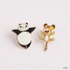 「パンダコパンダ」ピンズ　各￥770 (税込)