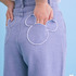 Areeam Disney Collection「Mickey＆Minnie」ミッキー/ストレートデニムパンツ（Light Indigo）着用イメージ