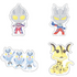 ウルトラマン×ヤマダデンキ コラボグッズ「フレークシール ウルトラマンシリーズ デフォルメアート」
