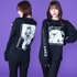 ブラック&ホワイト ロングスリーブＴシャツ