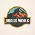 GU「KIDSグラフィックT JURASSIC WORLD」カラー： 30 NATURAL　前面アップ