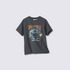 GU「KIDSグラフィックT JURASSIC WORLD」カラー： 08 DARK GRAY