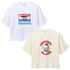 プリントTシャツ(ホワイト、アイボリー) 各5,060円