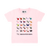 PPEC Ｔシャツ AtoZ（ベビーピンク）