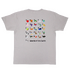 PPEC Ｔシャツ AtoZ（ライトグレー）
