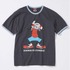 JOURNAL STANDARD「MICKEY MOUSE / ミッキー マウス 別注 サッカー プリント Tシャツ ブラックA」