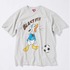JOURNAL STANDARD「MICKEY MOUSE / ミッキー マウス 別注 サッカー プリント Tシャツ グレー」