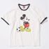 JOURNAL STANDARD「MICKEY MOUSE / ミッキー マウス 別注 サッカー プリント Tシャツ ホワイトA」