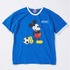 JOURNAL STANDARD「MICKEY MOUSE / ミッキー マウス 別注 サッカー プリント Tシャツ ブルー」