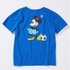 JOURNAL STANDARD「MICKEY MOUSE / ミッキー マウス 別注 サッカー プリント Tシャツ ブルー」