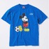 JOURNAL STANDARD「MICKEY MOUSE / ミッキー マウス 別注 サッカー プリント Tシャツ ブルーA」