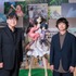 細田守監督（左）染谷将太（右）