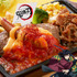 炭治郎（たんじろう）の炎舞ハンバーグ＆義勇（ぎゆう）の水面斬り牛焼肉